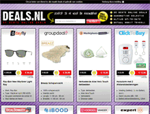 Tablet Screenshot of deals.nl