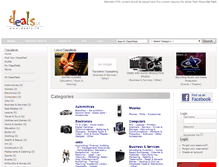 Tablet Screenshot of deals.lk